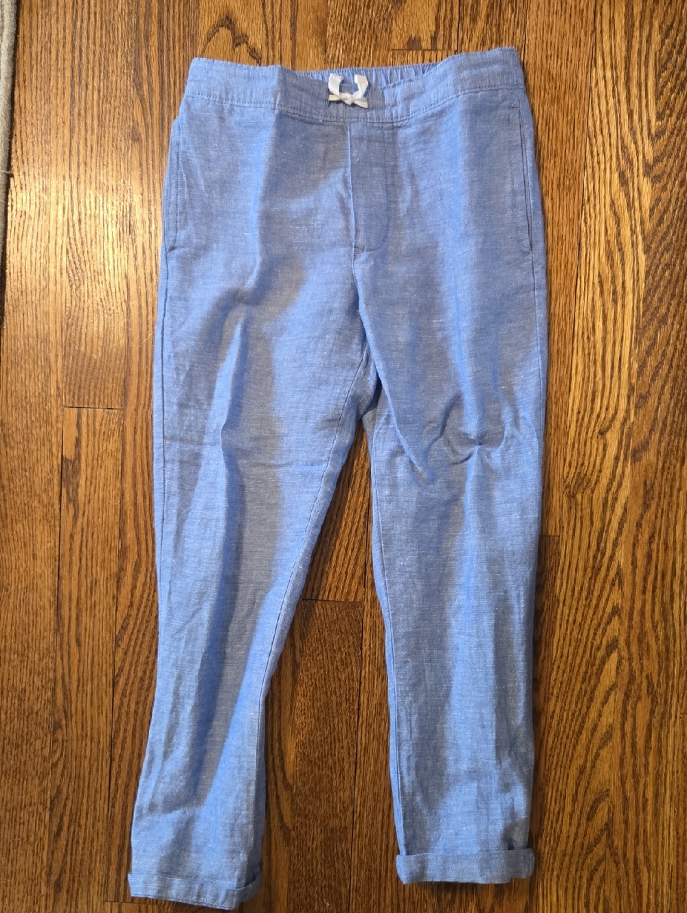 Janie and Jack light blue chambray pants